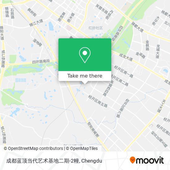 成都蓝顶当代艺术基地二期-2幢 map