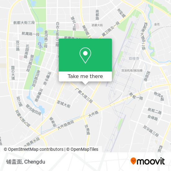 铺盖面 map