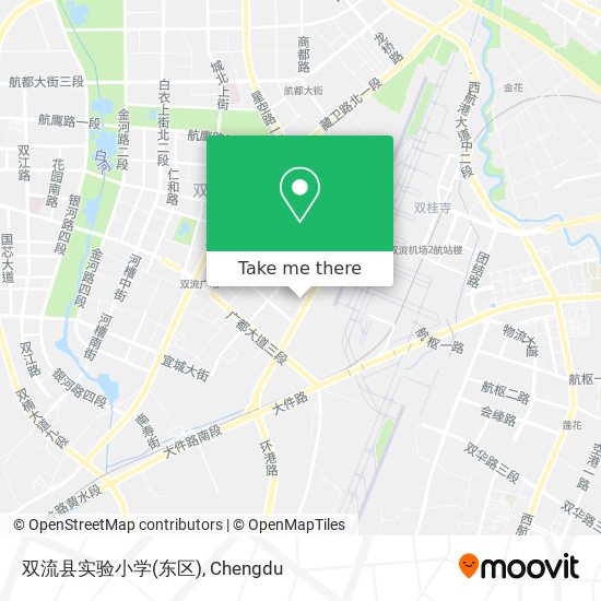 双流县实验小学(东区) map