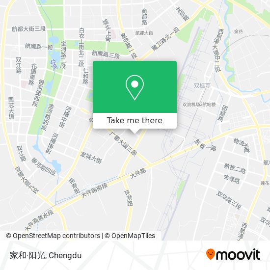 家和·阳光 map