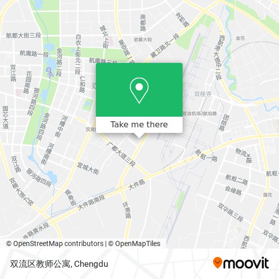 双流区教师公寓 map