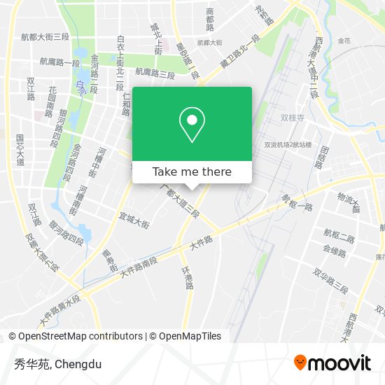 秀华苑 map