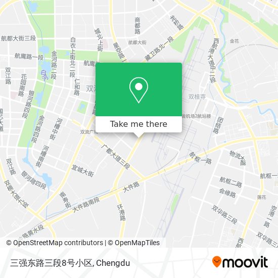 三强东路三段8号小区 map