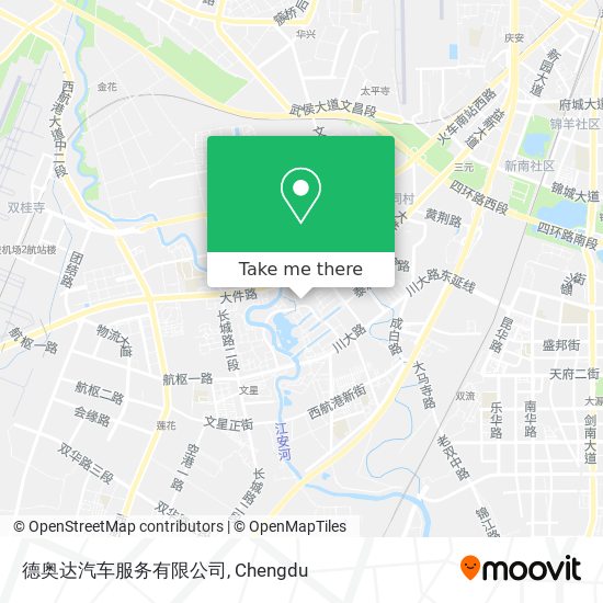 德奥达汽车服务有限公司 map