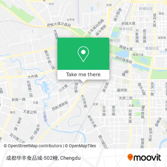 成都华丰食品城-502幢 map