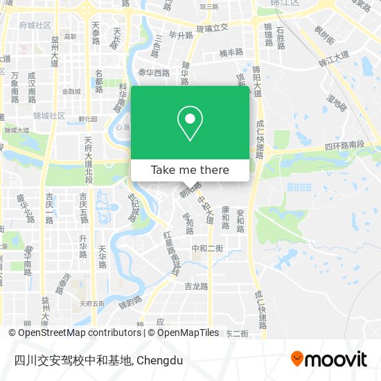 四川交安驾校中和基地 map