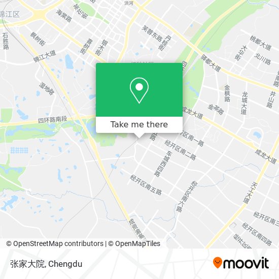 张家大院 map