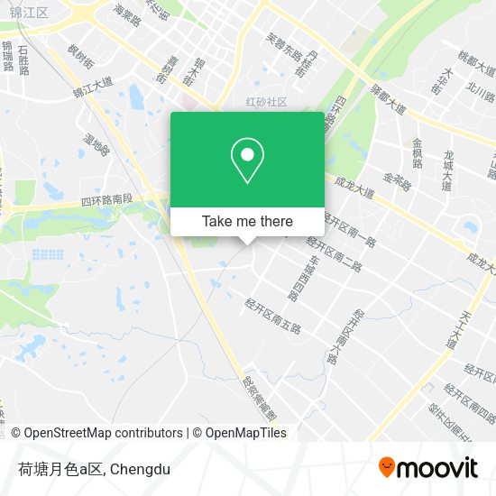 荷塘月色a区 map
