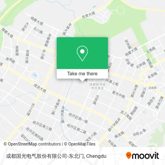 成都国光电气股份有限公司-东北门 map