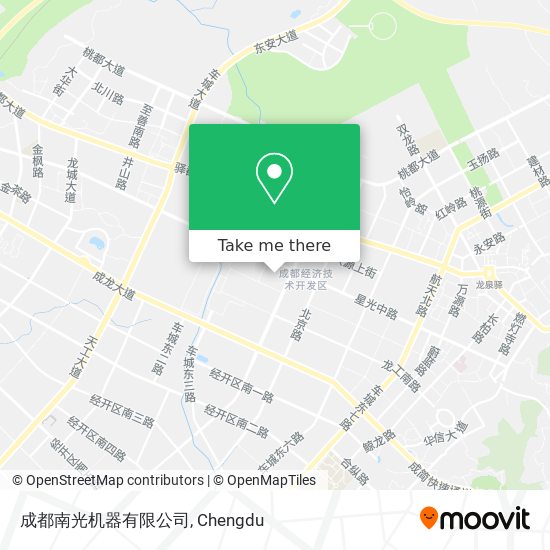 成都南光机器有限公司 map