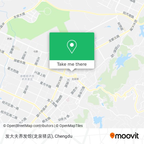 发大夫养发馆(龙泉驿店) map