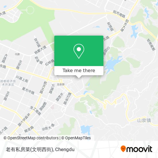 老有私房菜(文明西街) map