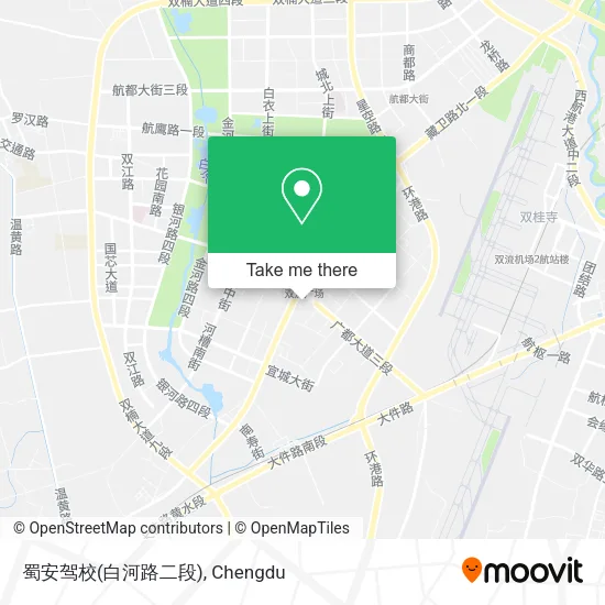 蜀安驾校(白河路二段) map