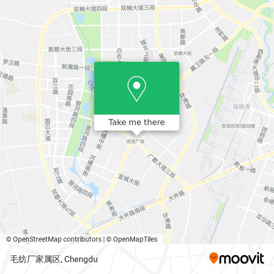 毛纺厂家属区 map