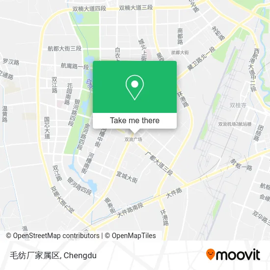 毛纺厂家属区 map