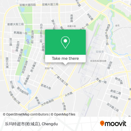 乐玛特超市(欧城店) map