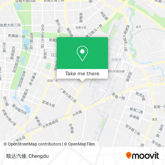 顺达汽修 map