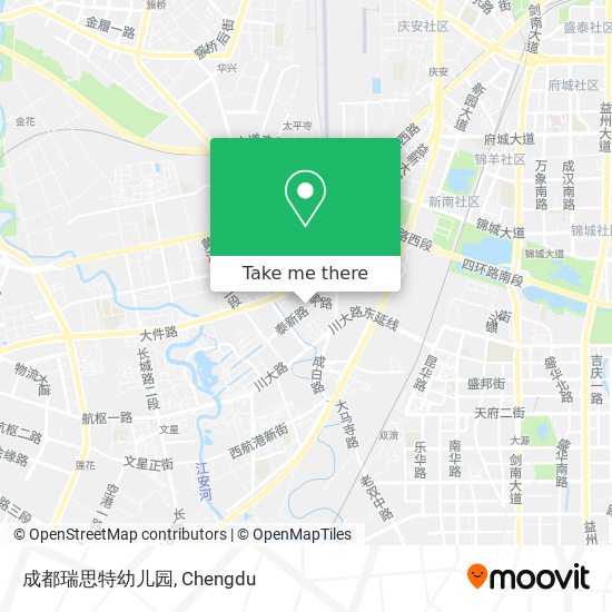 成都瑞思特幼儿园 map
