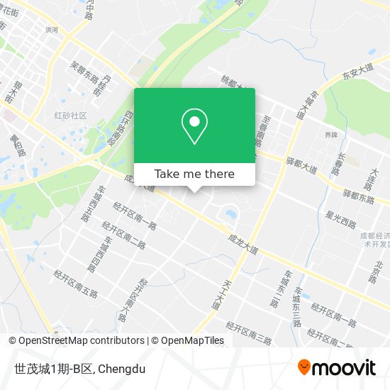 世茂城1期-B区 map