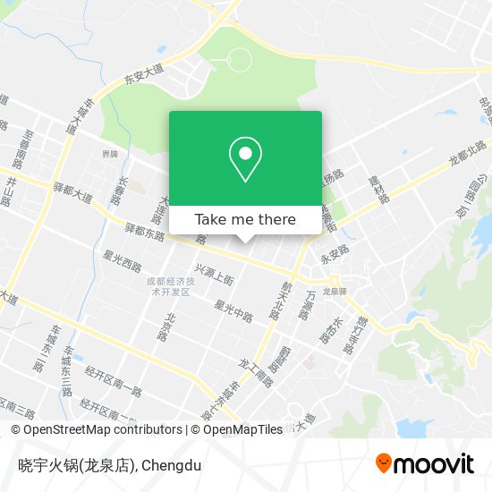 晓宇火锅(龙泉店) map
