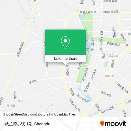 威兰德小镇-1期 map