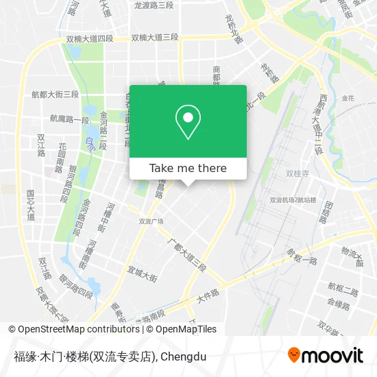 福缘·木门·楼梯(双流专卖店) map