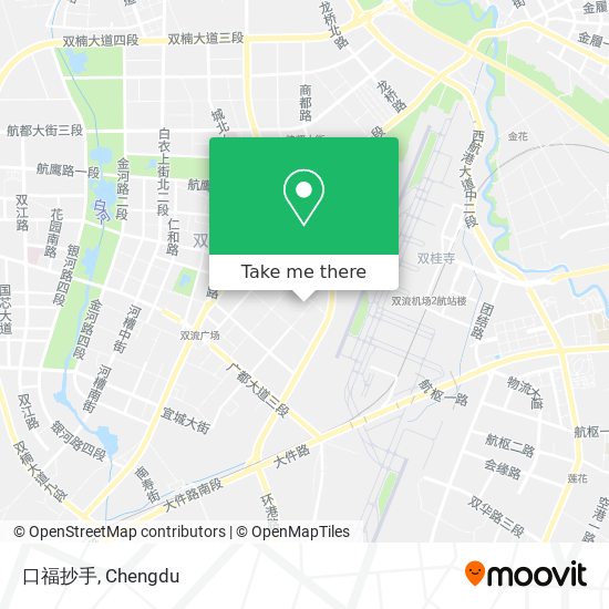 口福抄手 map