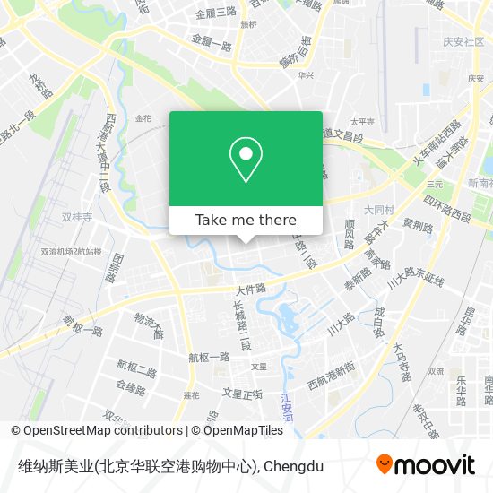 维纳斯美业(北京华联空港购物中心) map