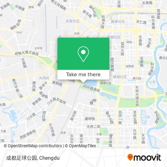 成都足球公园 map