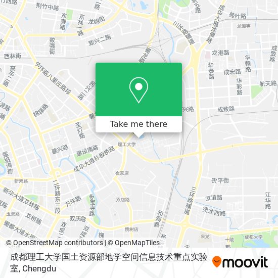 成都理工大学国土资源部地学空间信息技术重点实验室 map