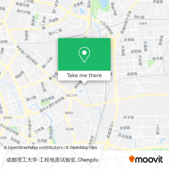 成都理工大学-工程地质试验室 map
