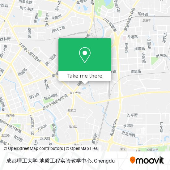 成都理工大学-地质工程实验教学中心 map