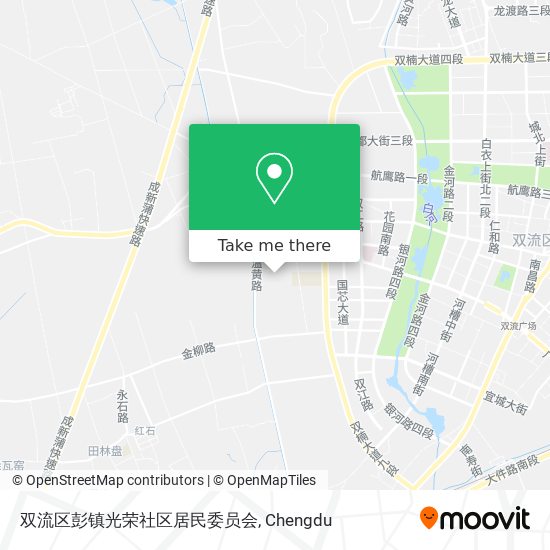 双流区彭镇光荣社区居民委员会 map