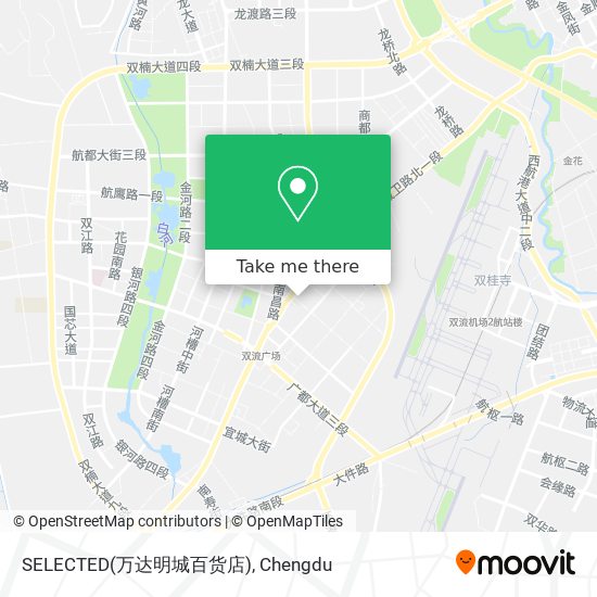 SELECTED(万达明城百货店) map