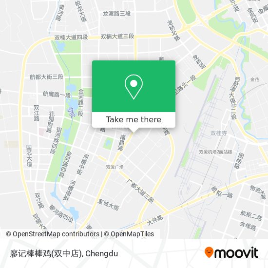 廖记棒棒鸡(双中店) map