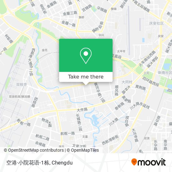 空港·小院花语-1栋 map