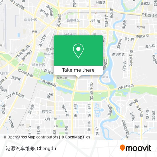 港源汽车维修 map