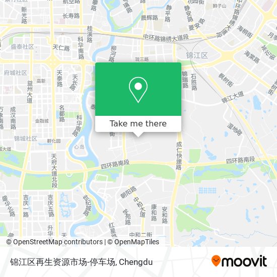 锦江区再生资源市场-停车场 map