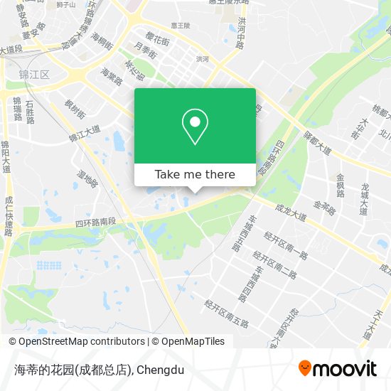 海蒂的花园(成都总店) map