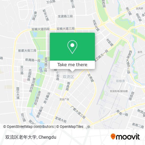双流区老年大学 map
