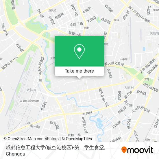 成都信息工程大学(航空港校区)-第二学生食堂 map