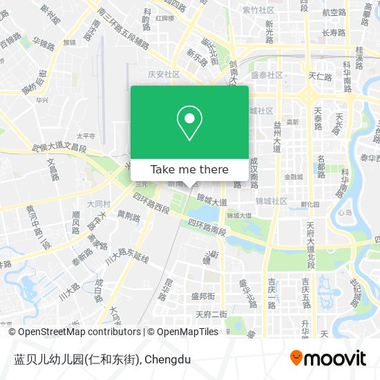 蓝贝儿幼儿园(仁和东街) map