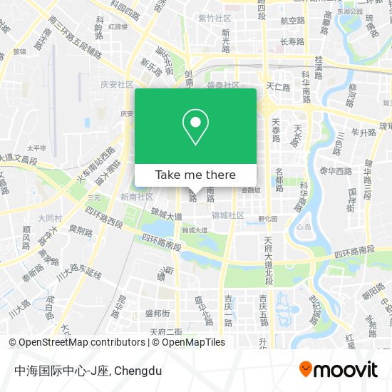 中海国际中心-J座 map