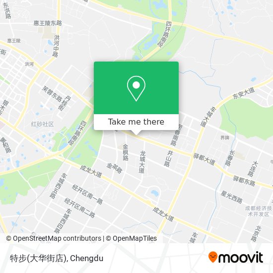 特步(大华街店) map