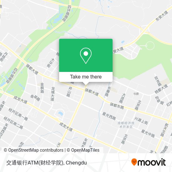交通银行ATM(财经学院) map