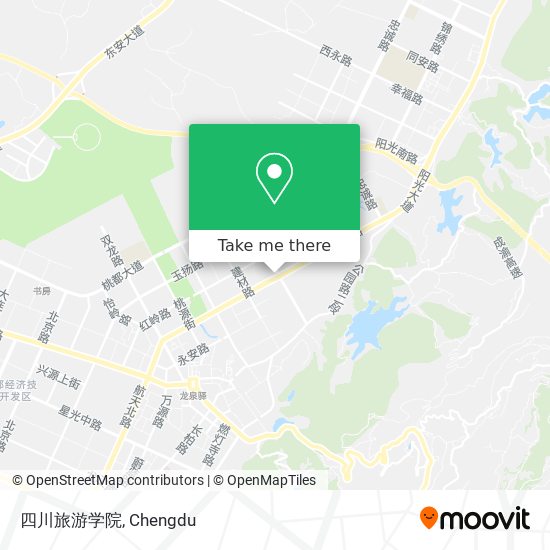 四川旅游学院 map