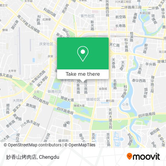 妙香山烤肉店 map
