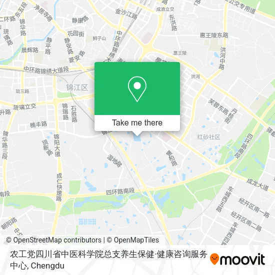 农工党四川省中医科学院总支养生保健·健康咨询服务中心 map