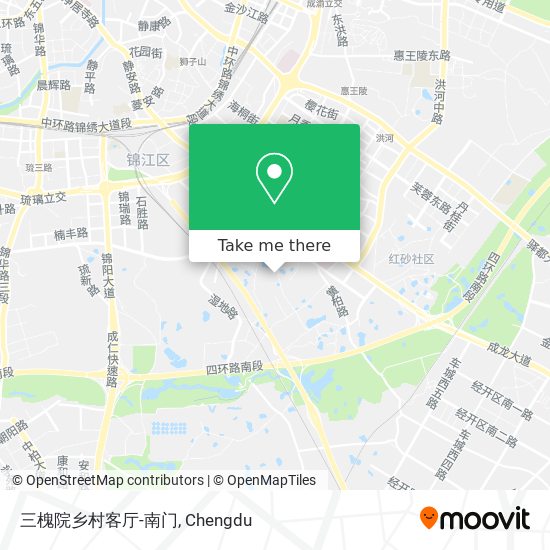 三槐院乡村客厅-南门 map