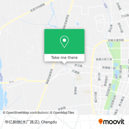 华亿购物(水厂路店) map